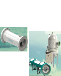 SELF CLEANING STRAINERS in FRP  and material for highly  corrosive  applications